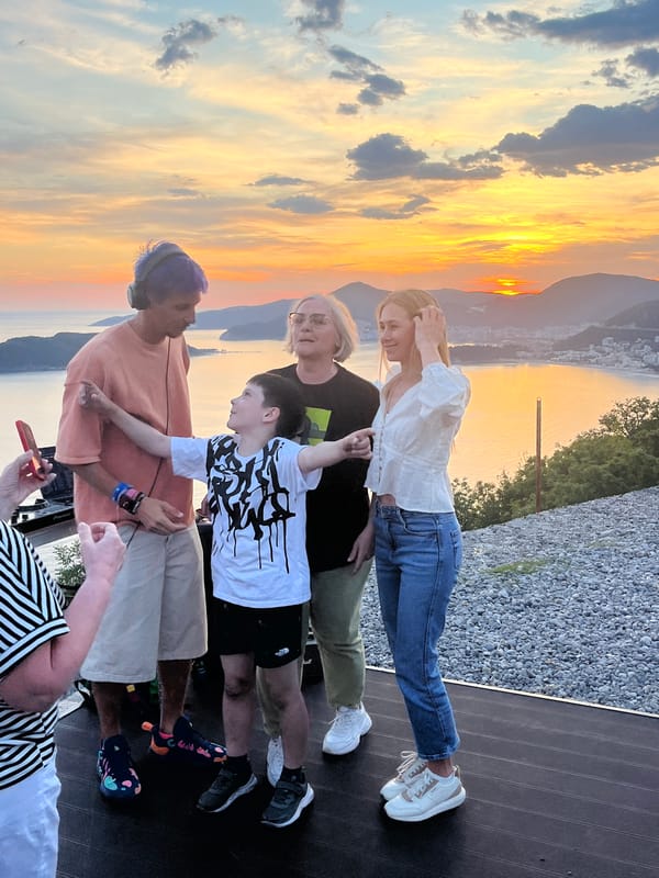 Sunset gathering draws crowd to Budva rooftop platform