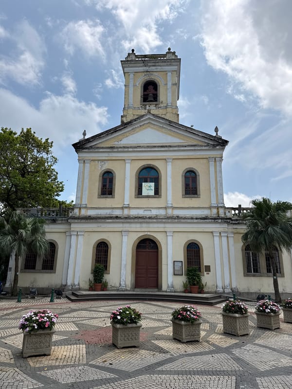 Early morning tour through Macao's historic districts and cafes