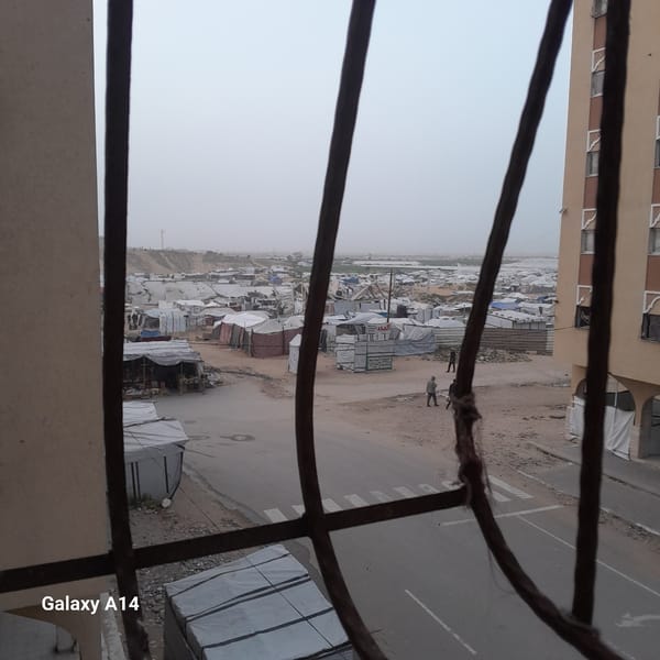 Refugee camp documented in Khan Yunis, Palestinian Territory