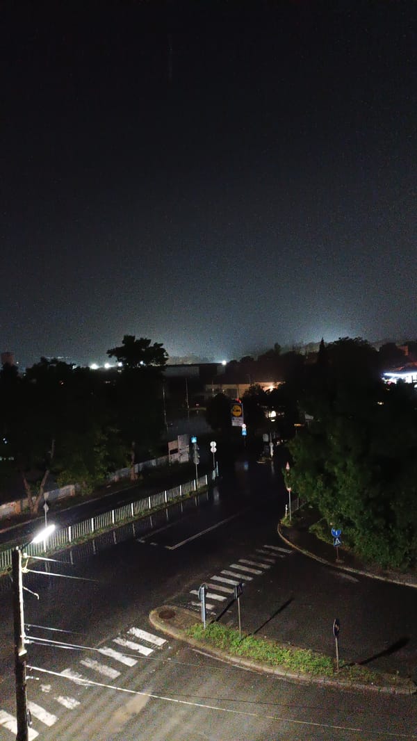 Witnesses document rainy night streets and crosswalks