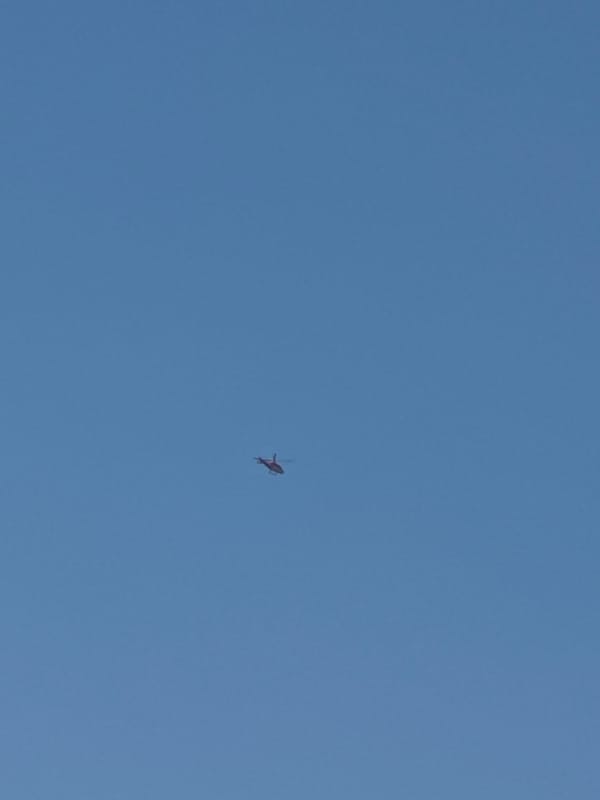 Helicopter spotted flying over Sarnevo, Bulgaria Sunday morning