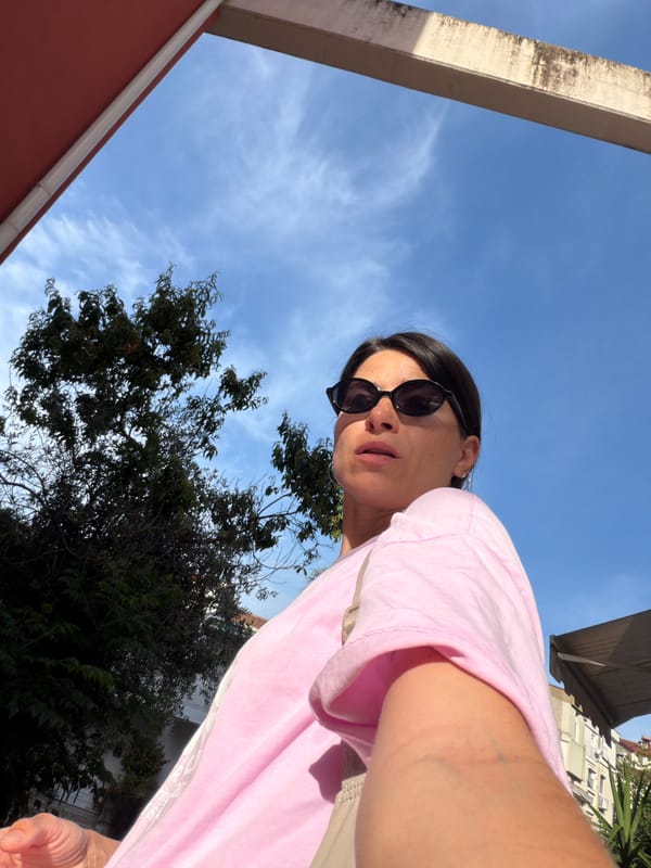 Tourist selfie session captured in Budva, Montenegro