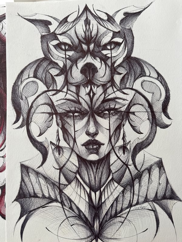 Artist creates abstract portrait series in Sofia morning session