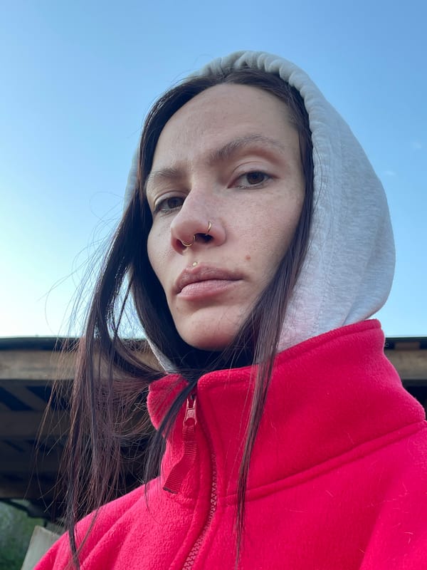 Woman documented in multi-hour activity session in rural Russia