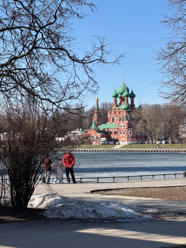 Church of Nativity photographed in winter Khimki setting