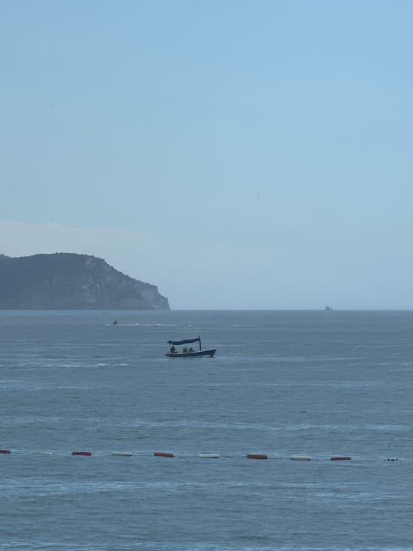 Busy summer afternoon on Montenegro's Rafailovići and Bečići coast