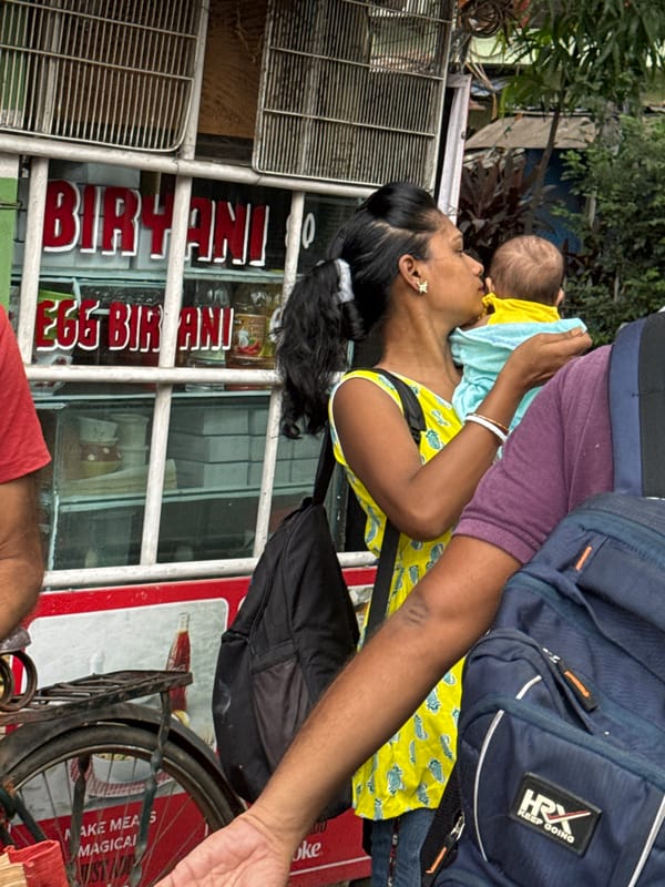Early morning street photography session captured in Kolkata
