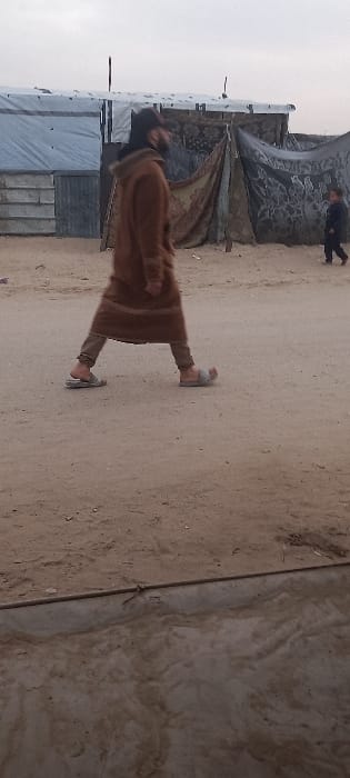 Daily life continues in Khan Yunis displacement camp