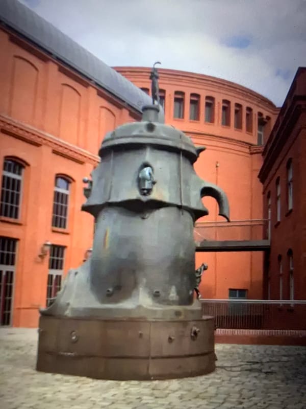Eclectic personal photo mix: sculptures, zoo animals, and Black Sabbath