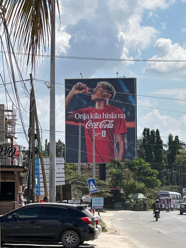Street-level look at central Dar es Salaam's commercial district