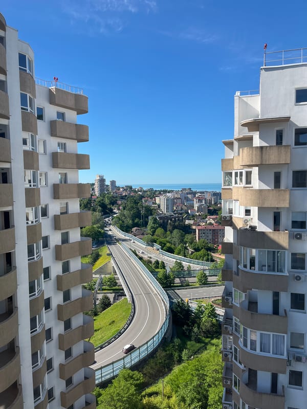 Morning domestic life documented in Sochi home