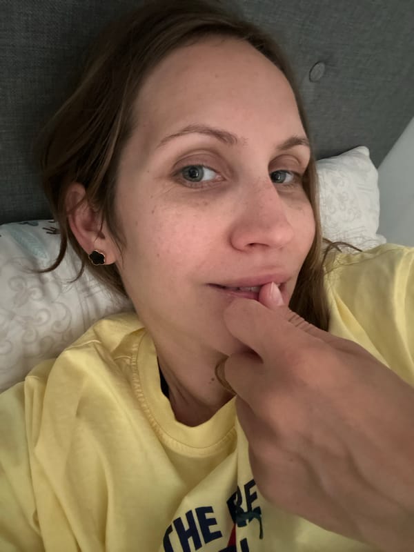 Woman and baby share quiet morning moments in Fethiye