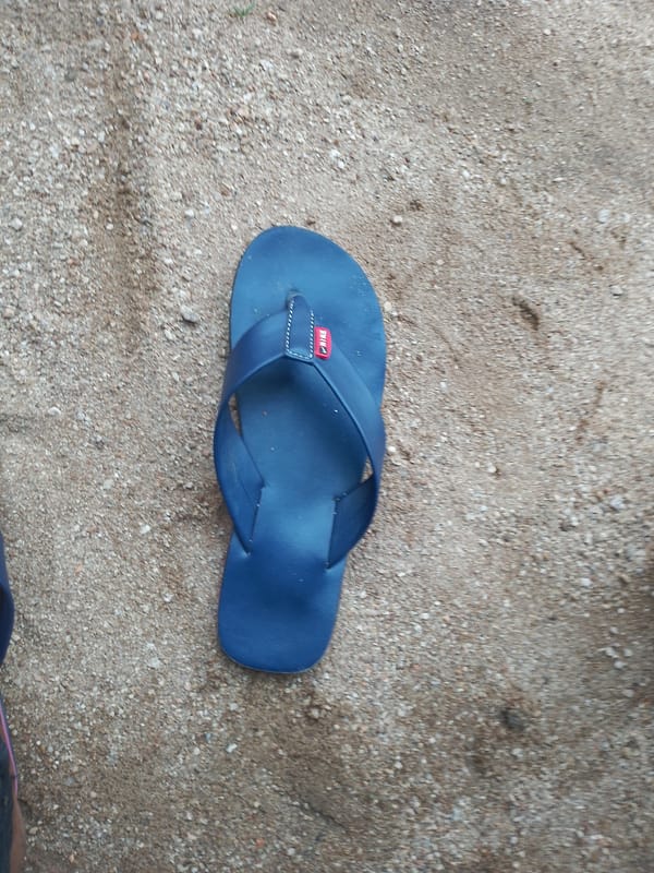 Personal belongings scattered across indoor and outdoor locations documented