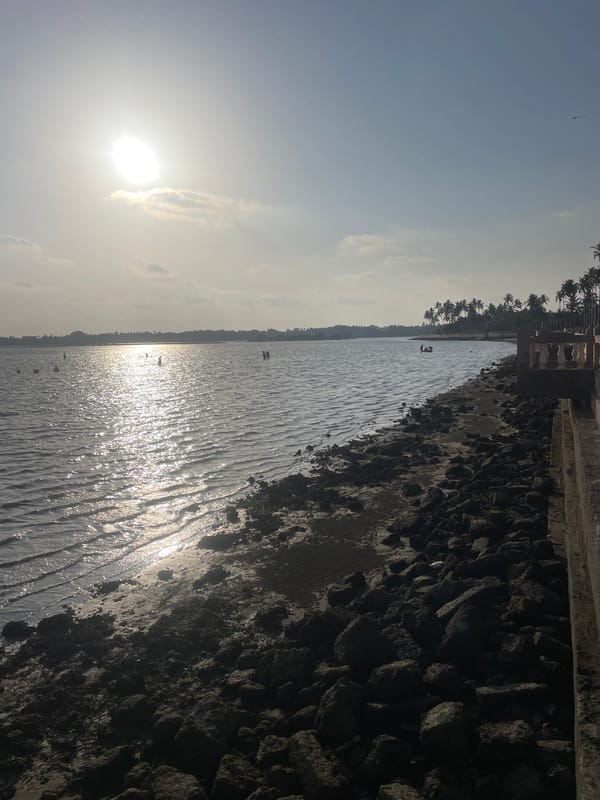 Morning coastal scenes and daily life documented in Badem, India