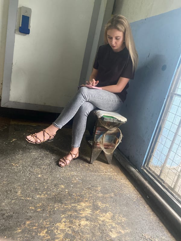 Two people, a derelict building, an hour of downtime