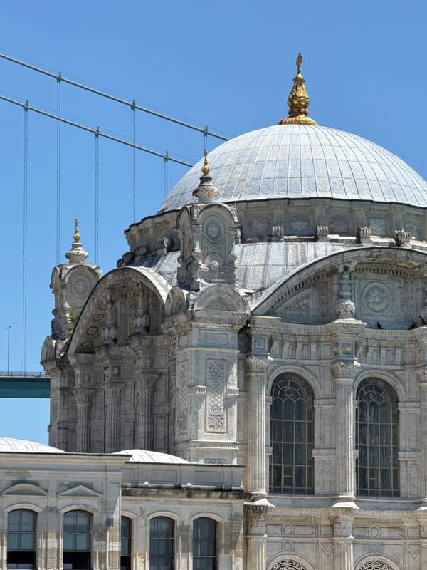 Ottoman mosque architecture documented in Istanbul's Beşiktaş district
