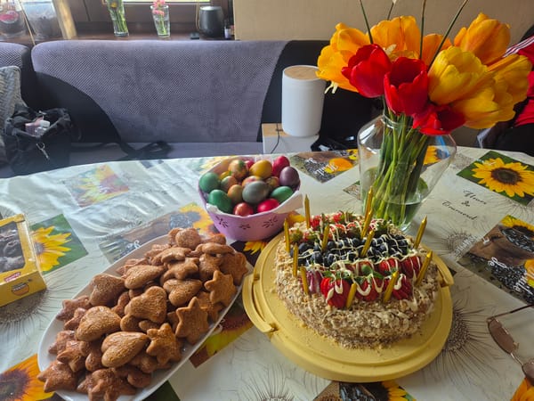 Easter celebration documented in Bulgarian village with traditional foods