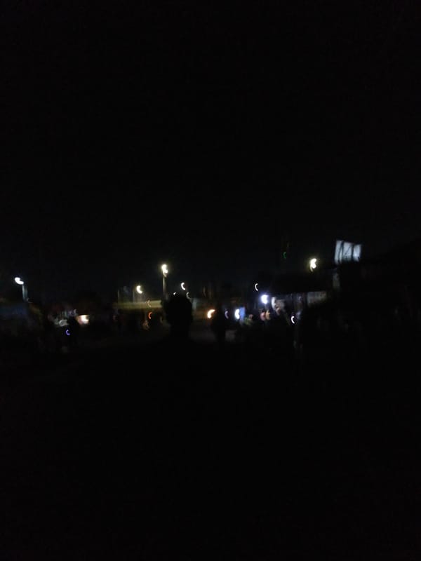 Nighttime street life documented across Jos, Nigeria urban areas
