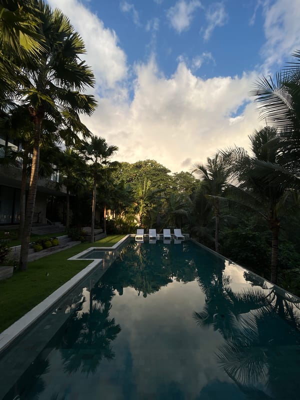 Tropical villa life in Kediri with Balinese touches and resident pets