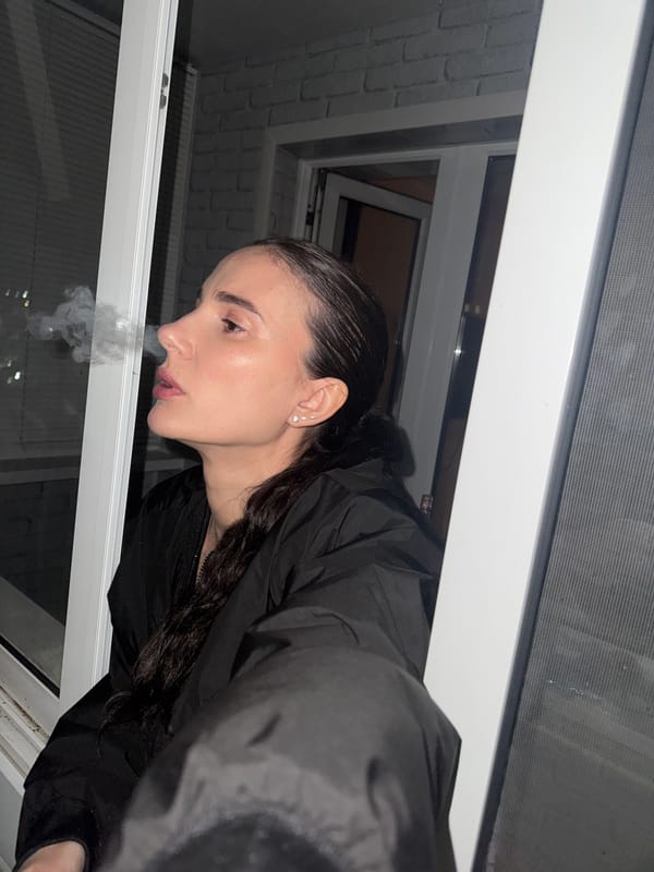 Woman Takes Mirror Selfies in Chaikovsky Home