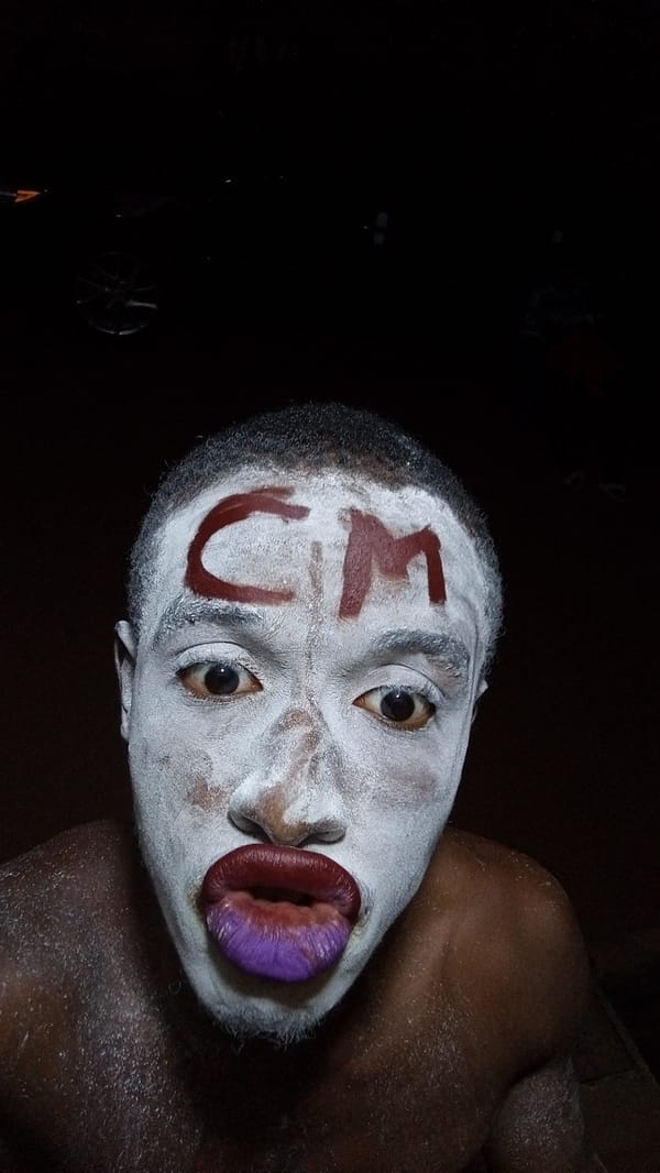 Traditional face painting ceremony documented at Onitsha entertainment venue