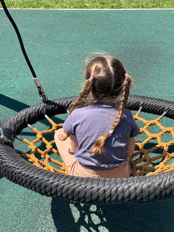 Picnic and playground day at a Mikhaylovsk park