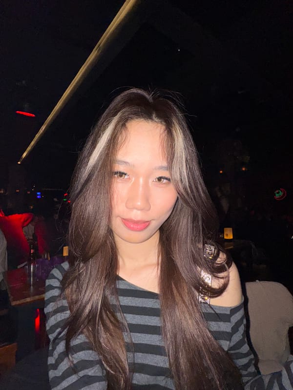 Woman photographed at nightlife venue in Liangjiang, China