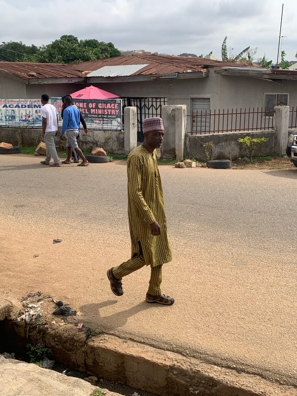 Morning street life and daily activities documented in Jos
