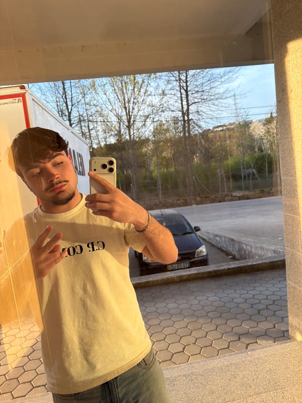 Casual afternoon selfie session documented in Vila Real, Portugal