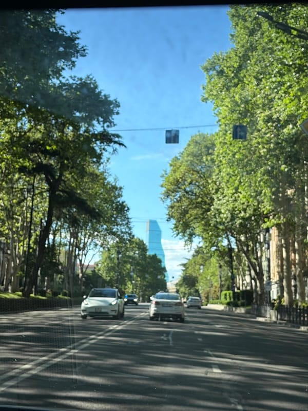 Central Tbilisi street scenes documented during afternoon hours