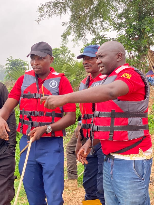 Nigerian Red Cross flood response operation active in Kawo