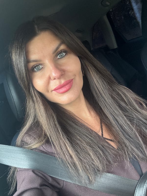 Rainy car ride with selfies in Chaikovsky, Russia