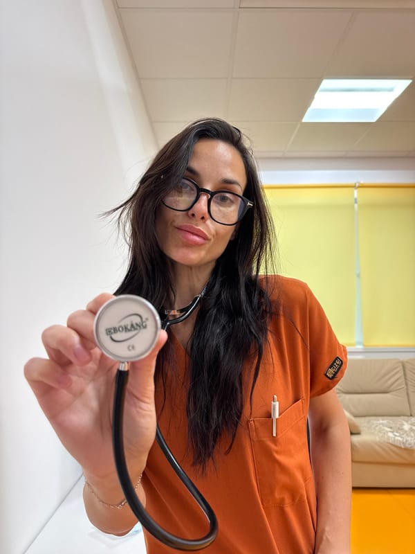 Professional woman photographed in Pleven, Bulgaria workplace setting