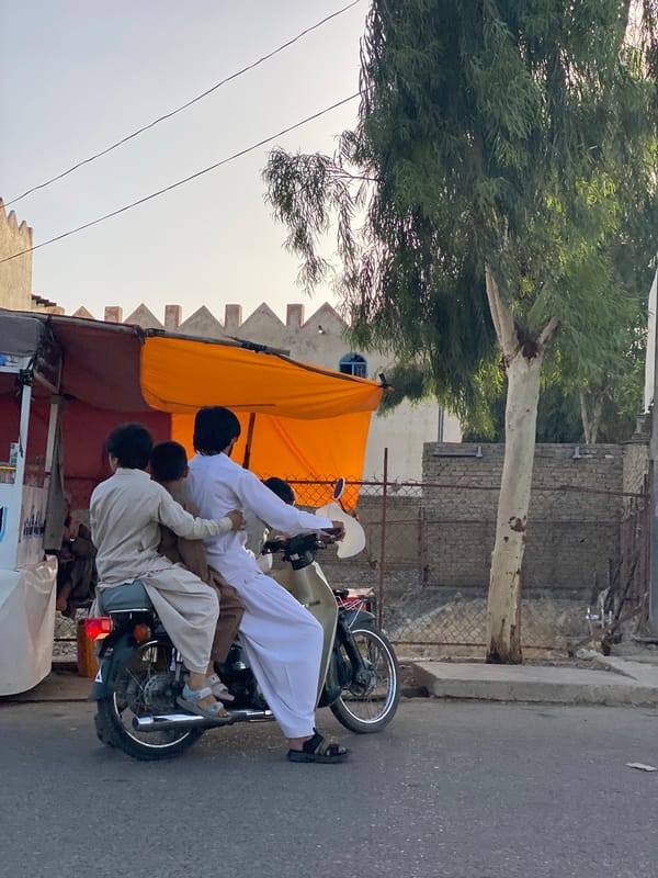 Everyday street life and commerce in Kandahar