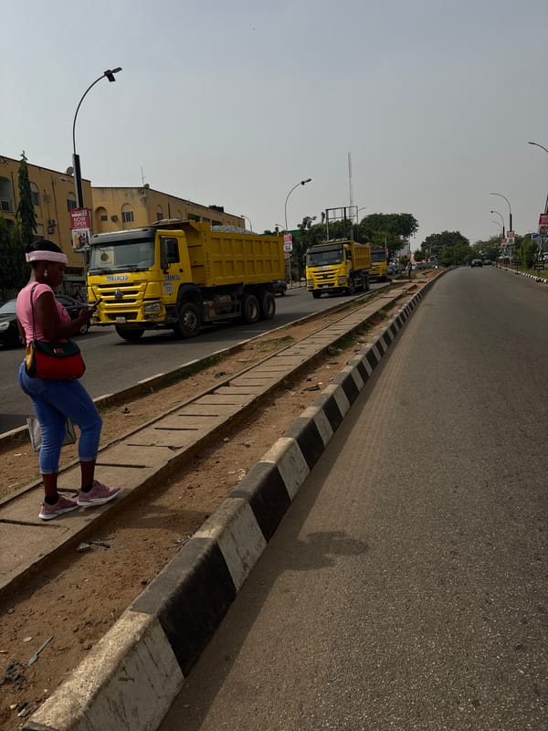Morning street life documented across Abuja, Nigeria