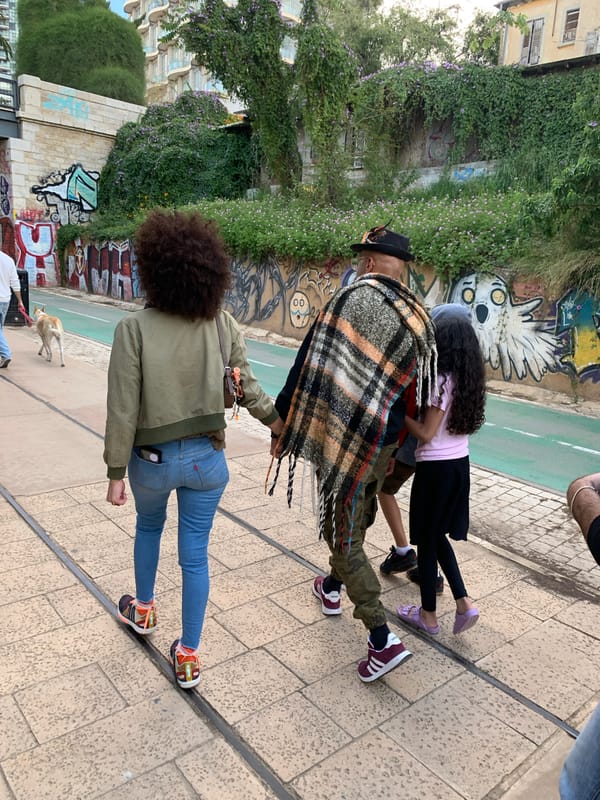 Sunny afternoon leisure moments captured across Tel Aviv