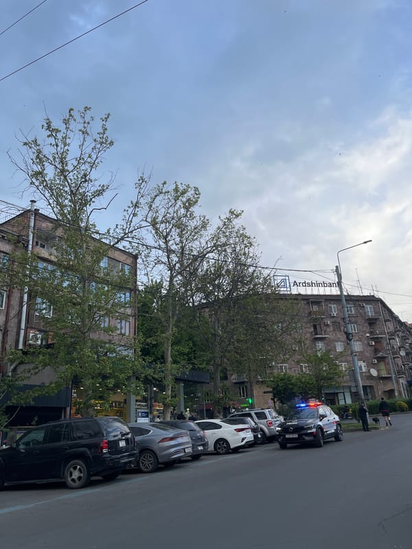 Everyday street life documented across Yerevan, Armenia