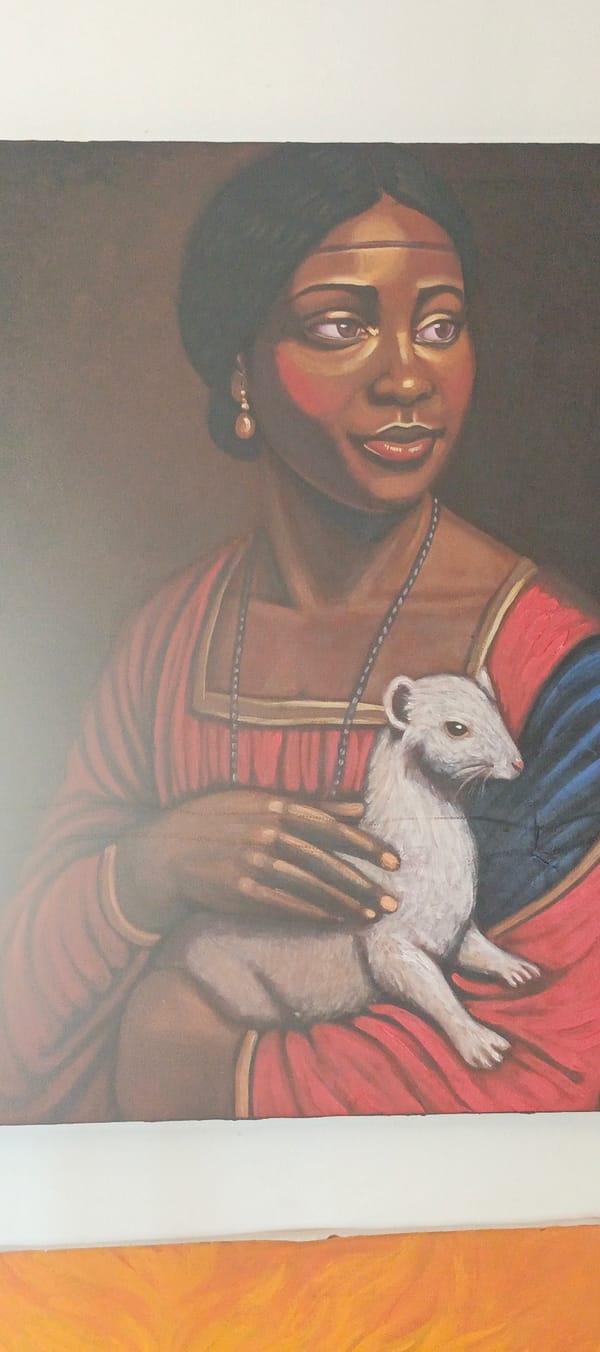 Art exhibition featuring diverse portraits documented in Akwanga, Nigeria