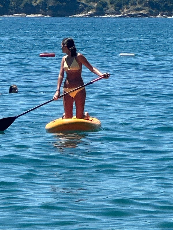 Water sports morning in Boreti, Montenegro