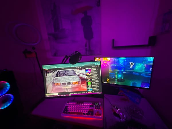 Gaming streaming setup spotted in Sliven Bulgaria