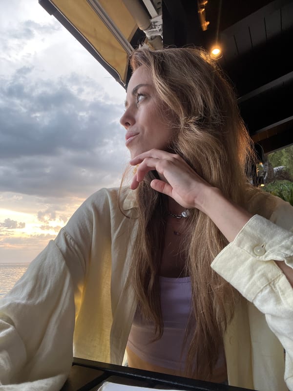 Sunset documented at Bar Montenegro beach with casual observer