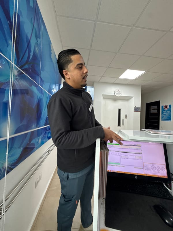 Healthcare workers document workday at Meknes medical facilities