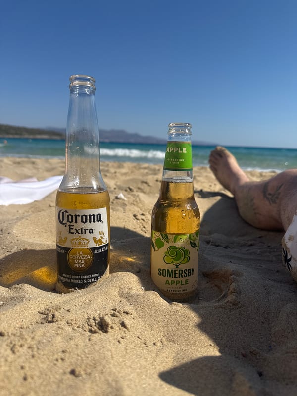 Beachside morning at Voulisma, Crete