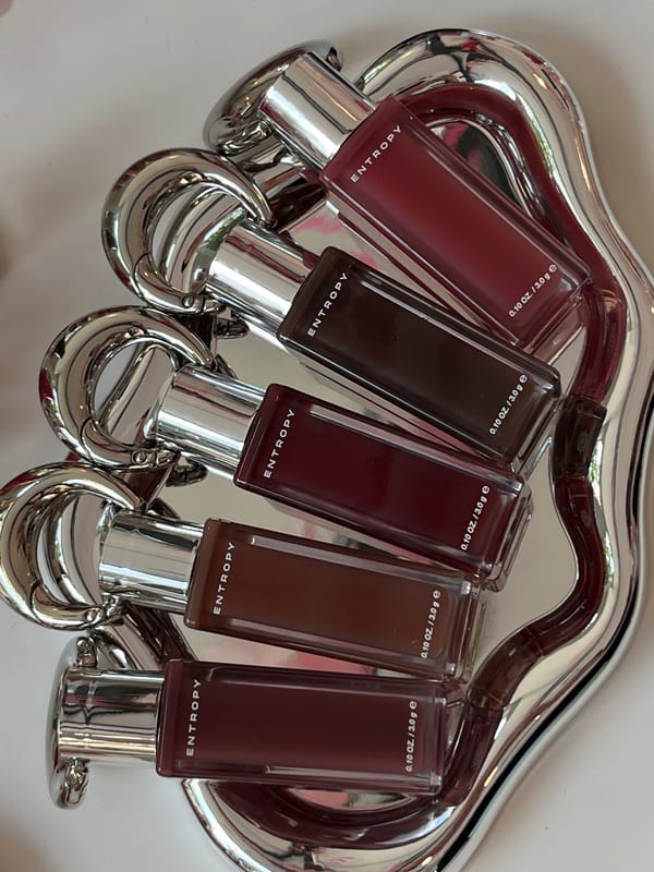 Cosmetic product photography session documented in Belgrade