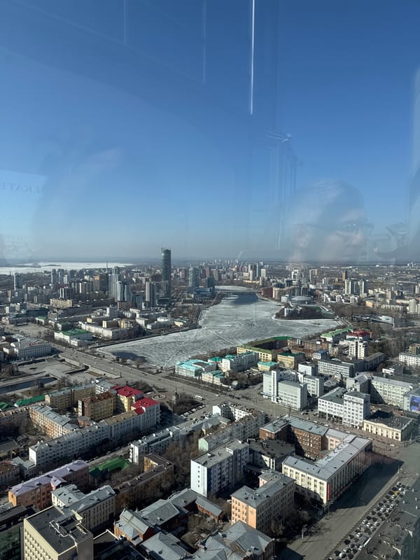 High-rise views of Yekaterinburg captured by witnesses