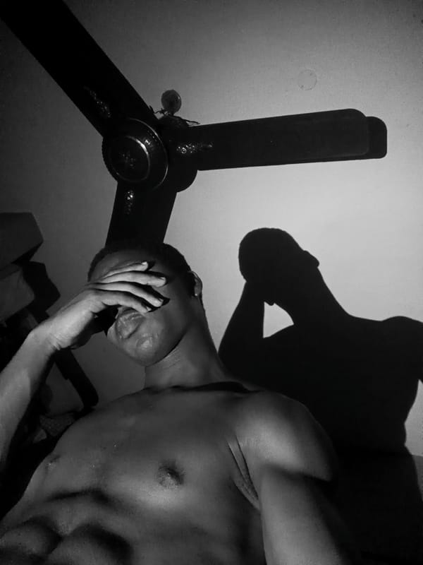 Man exercises, rests in private residence in Nigeria