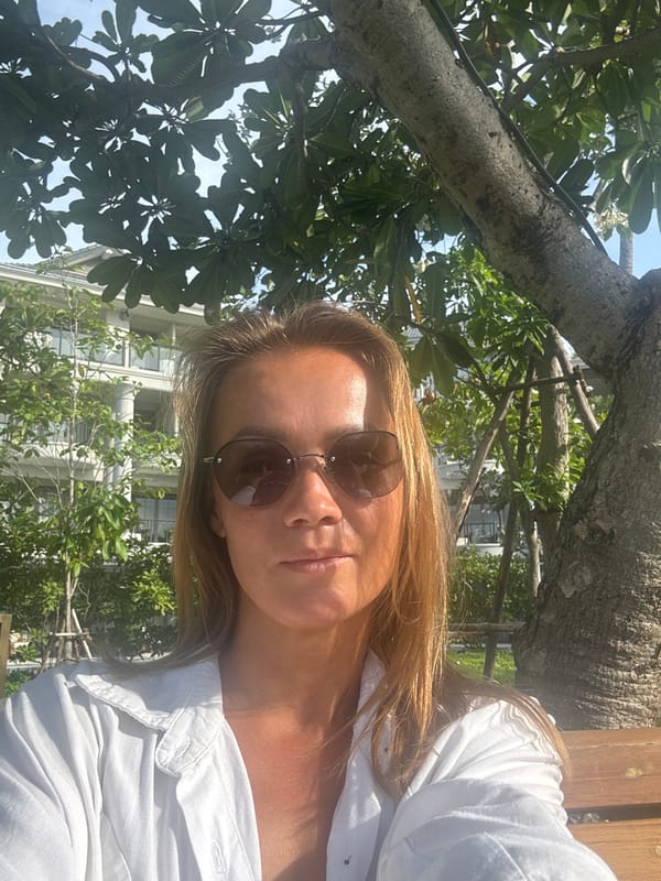 Quiet afternoon at a Ko Samui resort garden