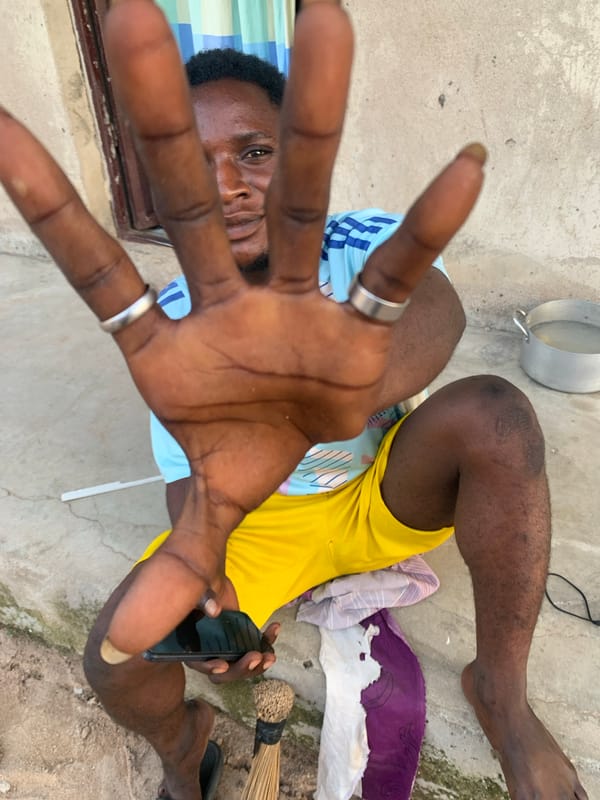 Everyday objects and ground-level details from Jalingo, Nigeria