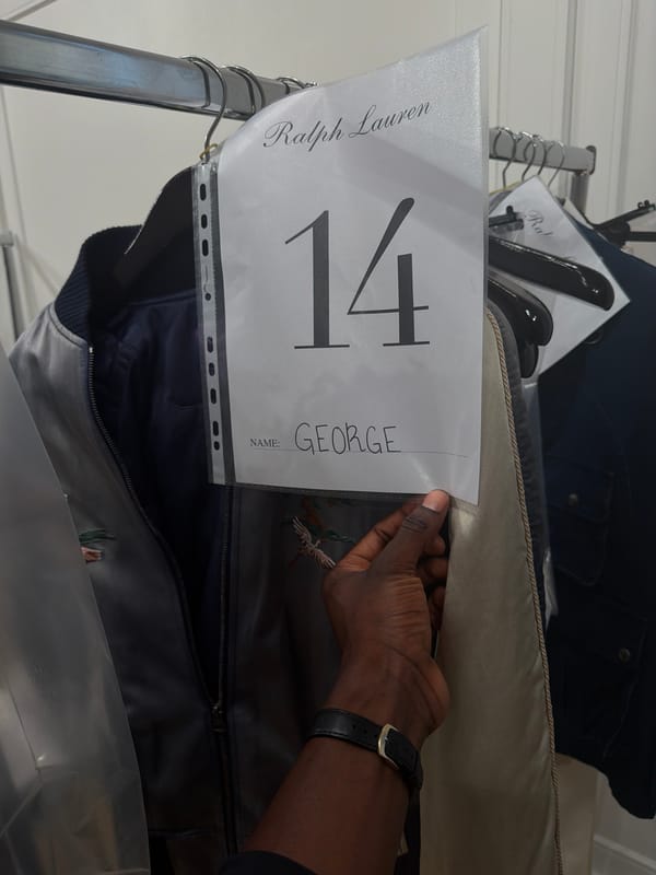 Behind the scenes at a Milan salon with a fashion twist
