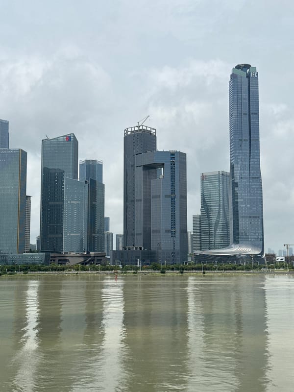 Macao waterfront skyline and tower documented from elevated viewpoint
